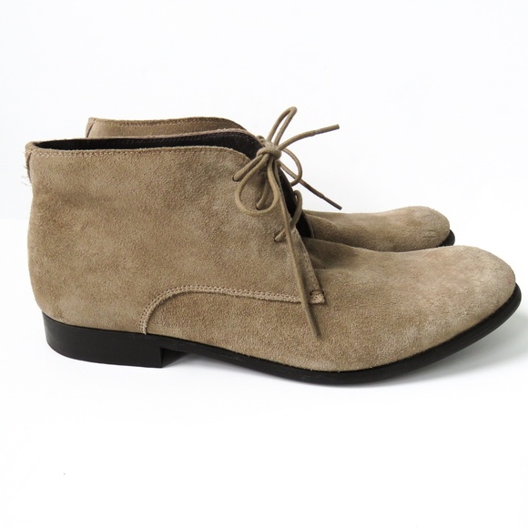 John Varvatos Mens Suede Chukka Boots Tan 11.5 main image 5